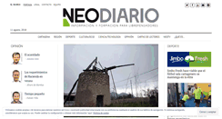 Desktop Screenshot of neodiario.info